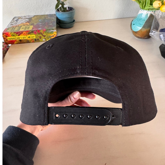 Banned Wagon San Diego Padres Fried Friars Black A-Frame Snapback Hat - Picture 4 of 5